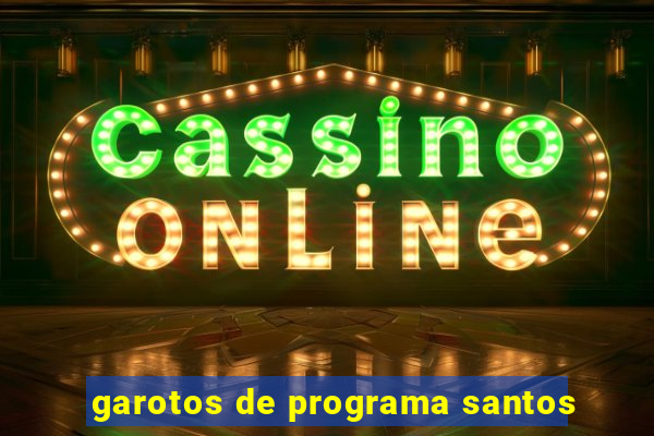 garotos de programa santos